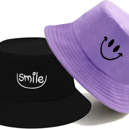 Jamont Unisex Bucket Hat Beach Sun Hat Fishing Hat Reversible Double-Side-Wear-picture-13