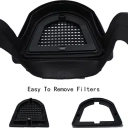 deetya Anti-Fog Full Face Shield Upgraded | Impact & Wind Resistant Cycling Mask Transparent Face Shield Mask Super Protective Face Mask For Work Face Mask Laboratory, Power Tool, Welding, Wood-working Safety Goggle image 4