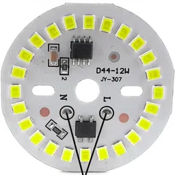 blexo (20p) 9W DOB LED Bulb PCB | Direct 220V AC | Warm White | Driverless Light Board Light Electronic Hobby Kit image 2