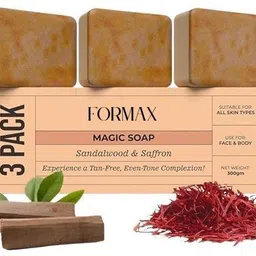 formax Wood And Saffron Soap For Glowing & Refreshing Skin-picture-42