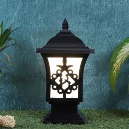 Gleonis Black Aluminium Gate Light | B22 holder | without Bulb | Eliante by Jainsons Lights-picture-44