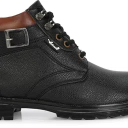 Vellinto PREDATOR Men's Casual Outdoor Synthetic Leather Boots For Men image 4