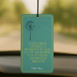 ohliway New-2 Ohli-Way Car Air Freshener – Long-Lasting Hanging Perfume Card (Pack of 1) Air Purifier image 2