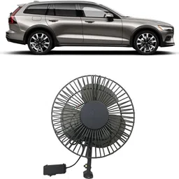 bluedrum 12 Volt 6" Fan for Car, Jeep,Truck,Auto, Caravan, Boat, Buses B626 Car Interior Fan-picture-16