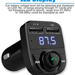 provent v4.2 Car Bluetooth Device with FM Transmitter, Car Charger-picture-17