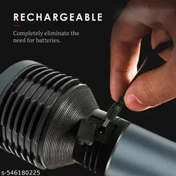 sument Rechargeable LED Flashlights, 5 Modes, Waterproof Flashlights for Emergencies 6 hrs Torch Emergency Light image 3