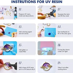 kayra 25 g UV Resin for Resin Art and Crafts /jwellery making/uv resin/pack of 1 Glue image 5