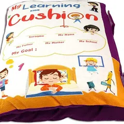 hv enterprise Cotton Baby Pillow Pack of 1 Alphanumeric, Animals, Birds, Floral, Fruits image 5