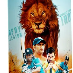 printwala Limited Edition Dhoni Design Sipper Bottle | Perfect for Sports & Gym 600 ml Water Bottle-picture-26