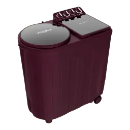 Whirlpool 8.5 kg 5 Star Semi Automatic Washing Machine with Turbo Dry Technology (30351, Wine Dazzle) image 5