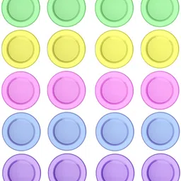 eduway Colourful Transparent Magnet Buttons for Fridge, Magnetic Whiteboard & Craft Use Multipurpose Office Magnets Pack of 50-picture-37