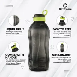 oliveware 2000 ml Plastic Bottle image 2