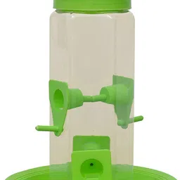 ochhav Wooden Bird Nest Bird Seed Container And Water Feeder For Sparrow, Hummingbird Window Bird Feeder Bird Feeder image 2