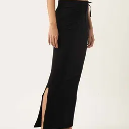 VDIHATA FASHION Black Color Blended Petticoat Skirts For Women Saree Inner Shapewear Fishcut Lycra Blend Petticoat-picture-14