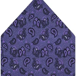 tiekart Self Design Cotton Blend Pocket Square-picture-10