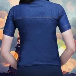 houseofcommon Women Regular Fit Solid Button Down Collar Casual Shirt image 3