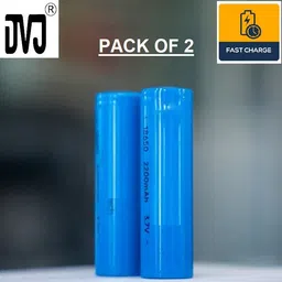 dvj QUALITY CHECKED 3.7V SUPER FAST 18650 rechargeable lithium-ion battery Battery image 2