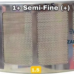 zalawad mart Natraj 1 hp suitable for all flour mill SS Jali No. 1.5 | Flour Mill Jali 1.5 Collapsible Colander-picture-14