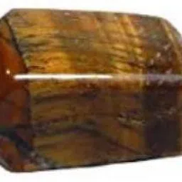Natural Tiger's Eye Tumbled Stone 106.7ct Regular Asymmetrical Crystal Stone-image-1