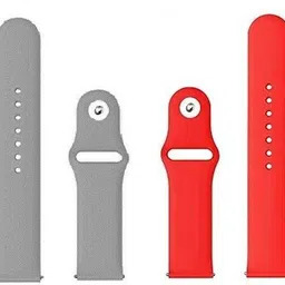 BLACK LOVIES 20 MM Soft Silicon Smartwatch Strap Compatible Smart Watch Strap image 3