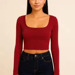 zerozabar Casual Regular Sleeves Solid Women Multicolor Top-picture-16