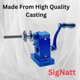 signatt Coil Winding Machine, 1/10 Motor Coil Winding Machine With Steel Gears Lever Tool image 4