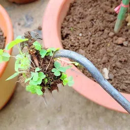 ortiza Weeder Hand Tool, 21.6 Inches Garden Weeding Tool Steel 4-Claws Weeder Hand Tool Garden Tool Kit image 2