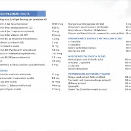 briyo supplements Briyo Revitalize - Energy Boost & Muscle Function Support: Enhances Energy Levels & Metabolism- Vitamins, Minerals, Green Tea, Turmeric Root, Amino Acids & more image 3