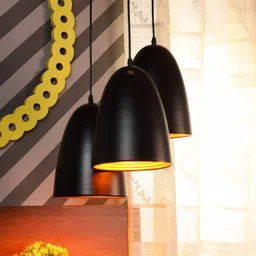 decorativeray Matera Black Iron Cluster Hanging Light image 1