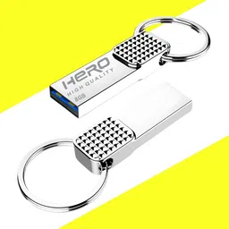 herohighquality pendrive 8 GB Pen Drive Compatible with Mobile, Tablet, Television, Laptop, Desktop Computer, Gaming Console USB 3.0 Metal Case image 3