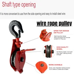 malfah enterprises MAF Climbing Pulley Movable Pulley GB PULLEY 3TON Climbing Pulley image 2