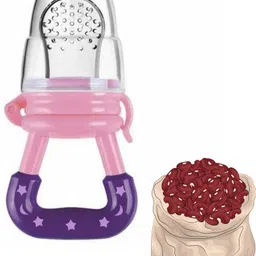 aapni dukan SST Sales Baby Food And Fruit Nibbler & Pacifier Teether BPA Free Nibbler NH218 Feeder-picture-10