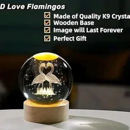 crystalll bal Crystal Ball Table Lamp image 3