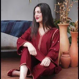 kansana Women Viscose Rayon Kurta Pant Set-picture-11