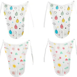 minku creations 5-Layer Organic Muslin Nappy – Ultra-Soft, Reusable & Breathable (Pack of 4)-picture-16