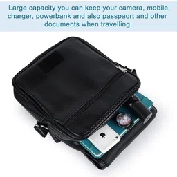 legit Black Men & Women Sling Bag Black Men Sling bag image 3