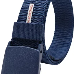 nukaichau Men Casual, Evening, Party Blue Nylon Belt-picture-26