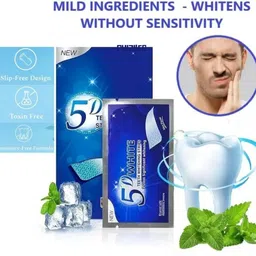 phizller Teeth Whitening Strips Sparkling Smile For Students 1 Hour Express Teeth Whitening Kit image 3