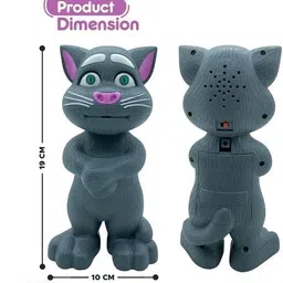 looknlvesports Talking Tom Grey Color for kids image 5