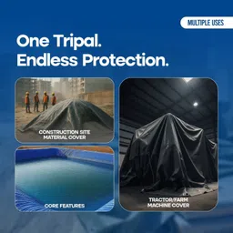 double kissan 12FTX10FT-120-B Tent - For Warehouse, Construction, Poultry, Farm Use, Vehicle & Rain Cover image 4