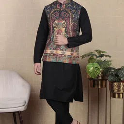 koshin Printed Men Waistcoat-picture-24