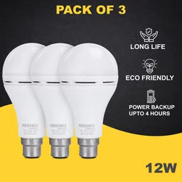 henonix 12W Emergency LED Bulb with Built-in Battery Backup for Power Failures 4 hrs Bulb Emergency Light-picture-21
