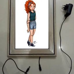 , CINDERELLA MODAL NO-66 , 15.5 inch LED PHOTO FRAME-image-20