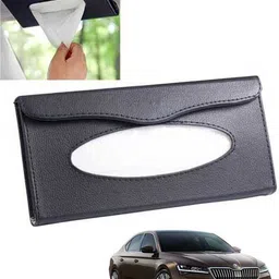 maties Black Rectangle Tissue Holder For Office,Home,Car For Superb Skoda 2020 Vehicle Tissue Dispenser-picture-13