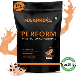 PERFORM Whey Protein Supplement Powder - Coffee (2 kg - 60 Servings) Whey Protein-image-30