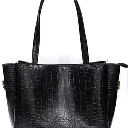 Women Black Messenger Bag-image-6