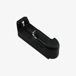 18650 Li-ion Battery Charger for Single Cell | Lithium Charger with EU Plug for India image 1