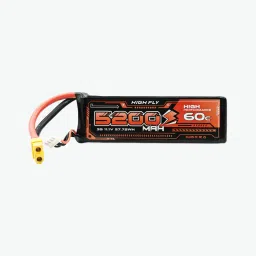 HIGH FLY 11.1V 5200mAh 3S 60C Lithium-Polymer Rechargeable Battery image 2