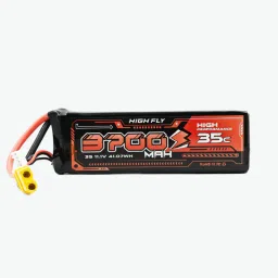 HIGH FLY 11.1V 3700mAh 3S 35C Lithium-Polymer Rechargeable Battery image 2