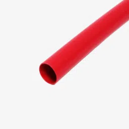 Heat Shrink Sleeve Tube Flat - 10 mm Diameter - Red - 1 meter image 2